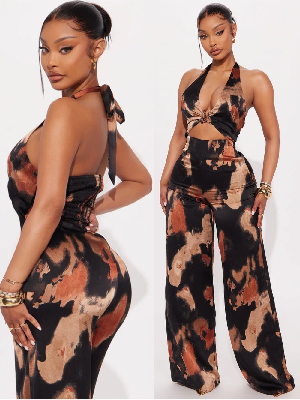 A Dose Of Fashion Satin Jumpsuit